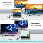 USBC To VGA Adapter USB 3.1 Type C USB-C to VGA HDMI-compatible Video Converters Adaptor for New Macbook Pro/ Chromebook Pix