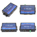 USRIOT USR-N520 Serial to Ethernet Server TCP IP Converter Double Serial Device RS232 RS485 RS422 Multi-host Polling