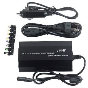 Universal Notebook Laptop Adapter Car DC Charger 100W 12V Automatic regulated AC Power Supply Adapter Адаптер переменного тока