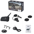 VNETPHONE V6 Intercom Motorcycle Bluetooth Helmet Headset 1.2KM  IP65 6 Riders MP3 GPS Interphone