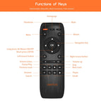 KB-91s  2.4G Mini Wireless Keyboard Air Mouse with IR Learning for Mini PC IPTV Player H96 X96 Android 9.0 TV Box