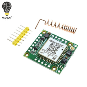 WAVGAT Smallest GPRS GSM Module WIS800C Micro SIM Card Core BOard Quad-band TTL Serial Port compatible SIM900A SIM800L SIM800C