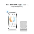 WW CW LED Dimmer Controller 12V 24V 2CH 10A RF 2.4G Wireless Remote Smart Wifi Dimmer Switch for Dual White CT LED Strip Light