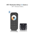 WW CW LED Dimmer Controller 12V 24V 2CH 10A RF 2.4G Wireless Remote Smart Wifi Dimmer Switch for Dual White CT LED Strip Light