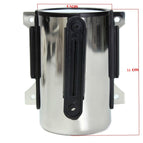 Wall Mount Protective Tape Red Belt Sport Retractable Ribbon Stainless Steel Crowd Control Stanchion Queue Barrier 2m/ 5m