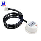 Water Liquid Level Switch Contactless Detector Outer Adhering Type Level Sensor NPN PNP Rs485 Interface Compatible Power Adapter