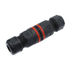 Waterproof connector IP68 I Shape 2 pin 3pin 4pin 250V 30A Cable Wire Gland Sleeve connector quick connect waterproof connector