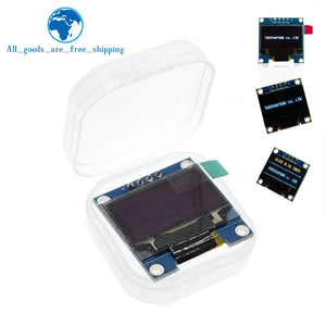White Blue color 0.96 inch 128X64 OLED Display Module Yellow Blue OLED Display Module For Arduino 0.96 IIC SPI Communicate