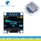 White Blue color 0.96 inch 128X64 OLED Display Module Yellow Blue OLED Display Module For Arduino 0.96 IIC SPI Communicate wholesale bulk price