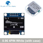 White Blue color 0.96 inch 128X64 OLED Display Module Yellow Blue OLED Display Module For Arduino 0.96 IIC SPI Communicate wholesale bulk price