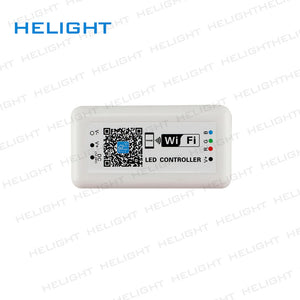 Wifi LED RGB Controller DC12V 24V 16 Million Colors Music and Timer Wifi Control for RGB RGBW LED Strip.