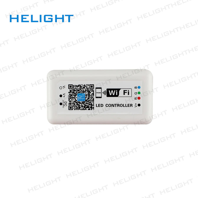 Wifi LED RGB Controller DC12V 24V 16 Million Colors Music and Timer Wifi Control for RGB RGBW LED Strip.