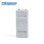 Wire Cable Connector Terminal Blocks 222 6pole colorful Quick Push In Spring Plastic Material PA66 Mini Fast Connectors 10PCS