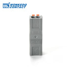 Wire Cable Connector Terminals 222 4 Pole Quick Push In Plastic Material PA66 Mini Fast  Universal Compact Connectors 10PCS