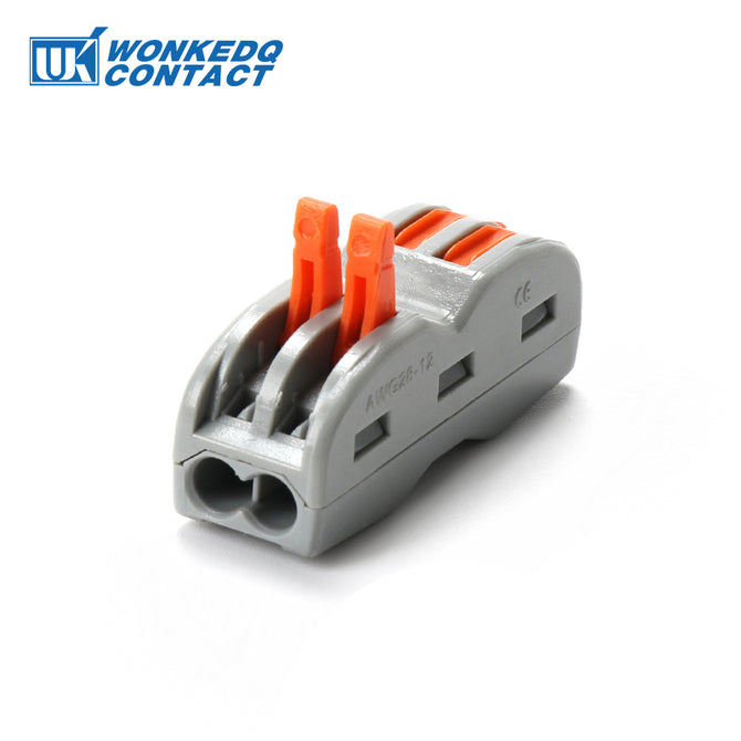Wire Cable Connector Terminals 222 4 Pole Quick Push In Plastic Material PA66 Mini Fast  Universal Compact Connectors 10PCS