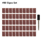 XCAN Sanding Drum Set #80#100#120 Grit with 6.35mm 12.7mm Sanding Mandrel for Dremel Rotary Tools Abrasive Tools Sanding Bands