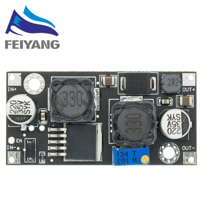 XL6019 5A DC-DC Step-Up Boost Converter Module – Adjustable High-Power Voltage