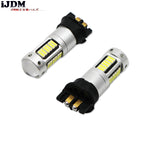 Xenon White PWY24W PW24W LED Bulbs For Audi A3 A4 A5 VW MK7 Golf CC Ford Fusion Front Turn Signal Lights, BMW F30 3 Series DRL