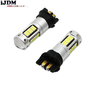 Xenon White PWY24W PW24W LED Bulbs For Audi A3 A4 A5 VW MK7 Golf CC Ford Fusion Front Turn Signal Lights, BMW F30 3 Series DRL