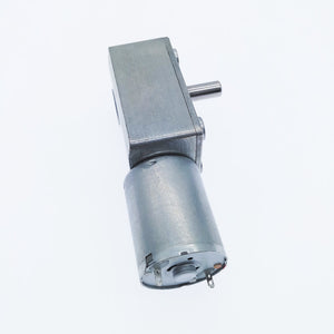 ZGY370 DC 12V Gear Reduction Motor Worm Reversible Turbo Geared Gearbox Reducer 2RPM - 100RPM 200RPM 46/32