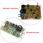 88-108MHz DIY Kit FM Radio Transmitter and Receiver Module Frequency Modulation Stereo Receiving PCB Circuit Board wholesale bulk price