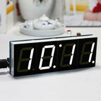 Geekcreit DIY 4 Digit LED Electronic Clock Kit Temperature Light Control Version wholesale bulk price