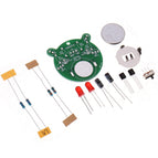 DIY Electronic Kit Set Cartoon Bear LED Flash Light Production Kit Simple Flash Parts DIY Skill Competition Triode Soldering wholesale bulk price