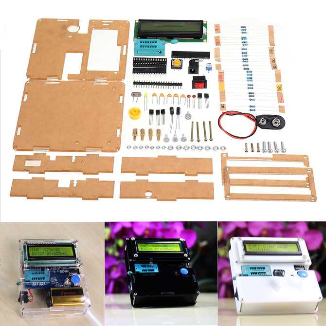 WangDaTao YD-CS Transistor Tester Production Kit with Shell wholesale bulk price