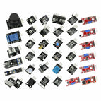 AOQDQDQD® 37 In 1/45 In 1 Sensor Kits Ultimate Starter Kit For Arduino Raspberry Pi Beginner Learning Sensor Module Suit with Plastic Case wholesale bulk price
