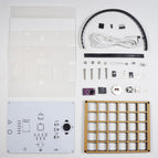 Geekcreit® DIY Multi-function LED Cool Music Spectrum RGB Color Palette Clock Kit wholesale bulk price