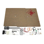 Flat POV 64 LED Rotating Advertising Light DIY LED Flash Kit Electronic Creative LED Production wholesale bulk price