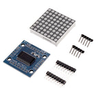 5Pcs MAX7219 Dot Matrix Module Microcontroller LED Module Display Module MAX7219 DIY Kit wholesale bulk price