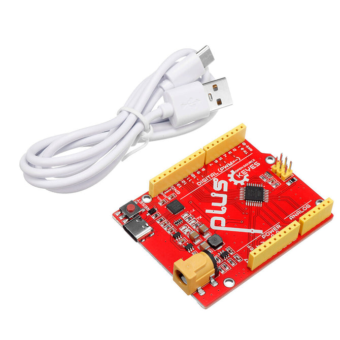 Keyes® PLUS Expanding Board with Type C interface +USB Cable Compatible for Arduino UnoR3 Arduino Boards wholesale bulk price
