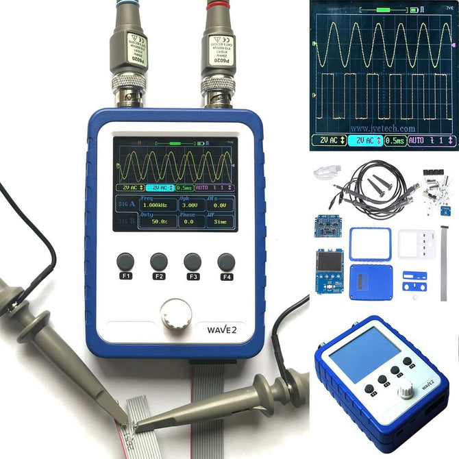 Original JYETech 15801K DIY WAVE2 DSO150 Touch Screen Dual Channel Digital Storage Oscilloscope Kit wholesale bulk price