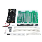 SSY Components + PCB Board + 2 Battery Boxes 84 SMD Component Welding Practice Training Board wholesale bulk price