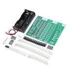 SSY Components + PCB Board + 2 Battery Boxes 84 SMD Component Welding Practice Training Board wholesale bulk price