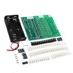 SSY Components + PCB Board + 2 Battery Boxes 84 SMD Component Welding Practice Training Board wholesale bulk price