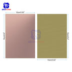diymore 10x15cm Single Sided PCB Prototyping Board Copper Clad Laminate PCB Printed Circuit Board FR4
