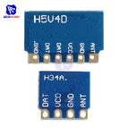 diymore H5V4D 433Mhz Wireless Receiver Module with H34A 433MHz Transmitter Module ASK Remote Transceiver Passthrough