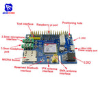 diymore SIM800C GSM GPRS Module Quad-band Development Board with SMA Antenna Micro SIM Slot for Arduino Raspberry Pi
