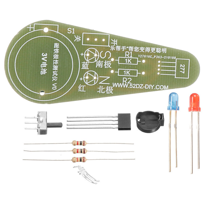 DIY Magnet Polarity Tester Electronic Kit 3V wholesale bulk price