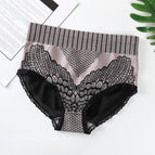 Ready Stock Cotton Panties Women Underwear Ladies Lingerie Plus Size High Waist Girl Briefs Antibacterial Comfortable Breathable