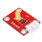 Keyes Brick LED Yellow Light Module (Pad hole) Anti-reverse Plug White Terminal Digital Signal wholesale bulk price