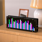 LED Music Spectrum Clock DIY Kit 512pcs LED SMD Welding Kit Electronic DIY Level Display Light Kit wholesale bulk price