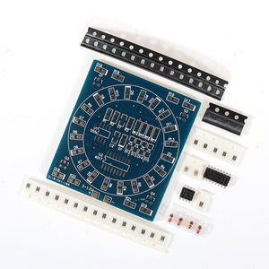 DIY SMD Component Soldering Practice Board Mini PCB Rotating LED Flash Kit wholesale bulk price