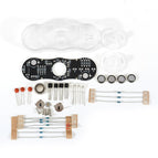 DIY Electronic POV Rotate Fingertip Gyro Soldering Kit Colorful LED Electronic Training Part wholesale bulk price