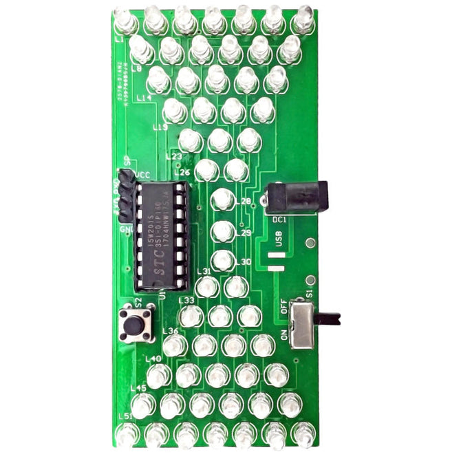 DIY Electronic Hourglass Kit Interesting Learning Kit MCU DIY LED Flash Kit Spare Parts wholesale bulk price