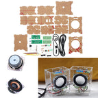 WangDaTao HU-016 DIY Mini Amplifier Audio Upgrade Version Small Amplifier Speaker Kit 3W Speaker Audio Student Soldering Experiment Training Diy Circuit Board Kit wholesale bulk price