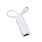 kebidu 15CM Micro USB 2.0 Male To RJ-45 Female 5-Pin 10Mbps Ethernet LAN Network Card Adapter For Windows XP 7 8 PC Linux