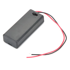 3V 2 x AAA Battery Holder Case Box with Leads